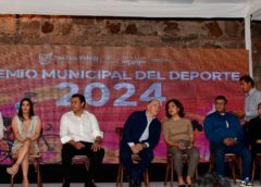 Fátima Herrera y Jorge Iga, atletas olímpicos potosinos, ganadores del Premio Municipal del Deporte 2024